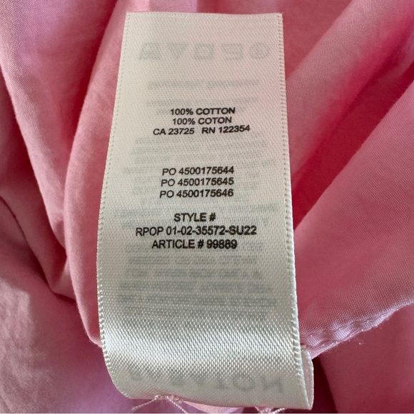 Aritzia Pink oversize Button Down Shirt - Picture 7 of 7